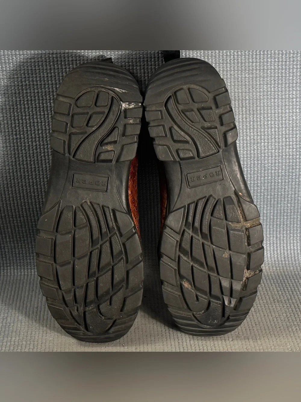 Roper Faux Ostrich Performance Slip On Brown Casual‎ Shoes Men’s Size 11